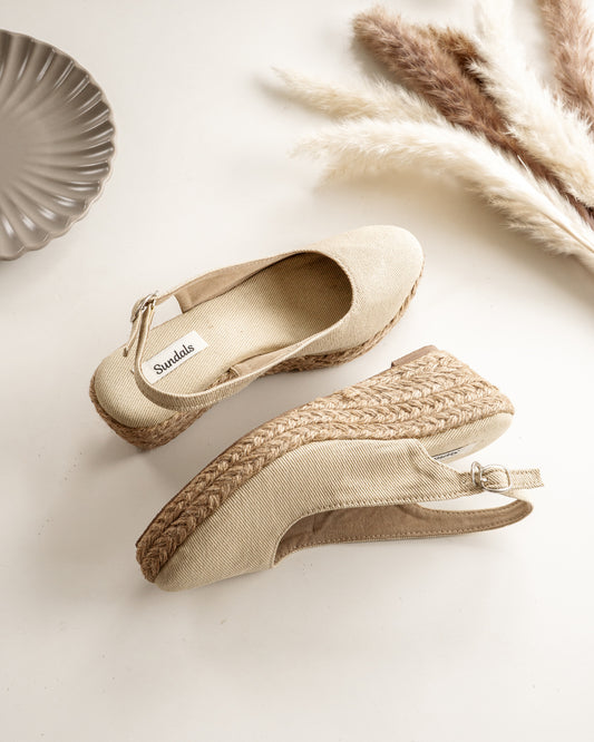 Lora Abaca Wedges